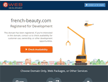 Tablet Screenshot of french-beauty.com